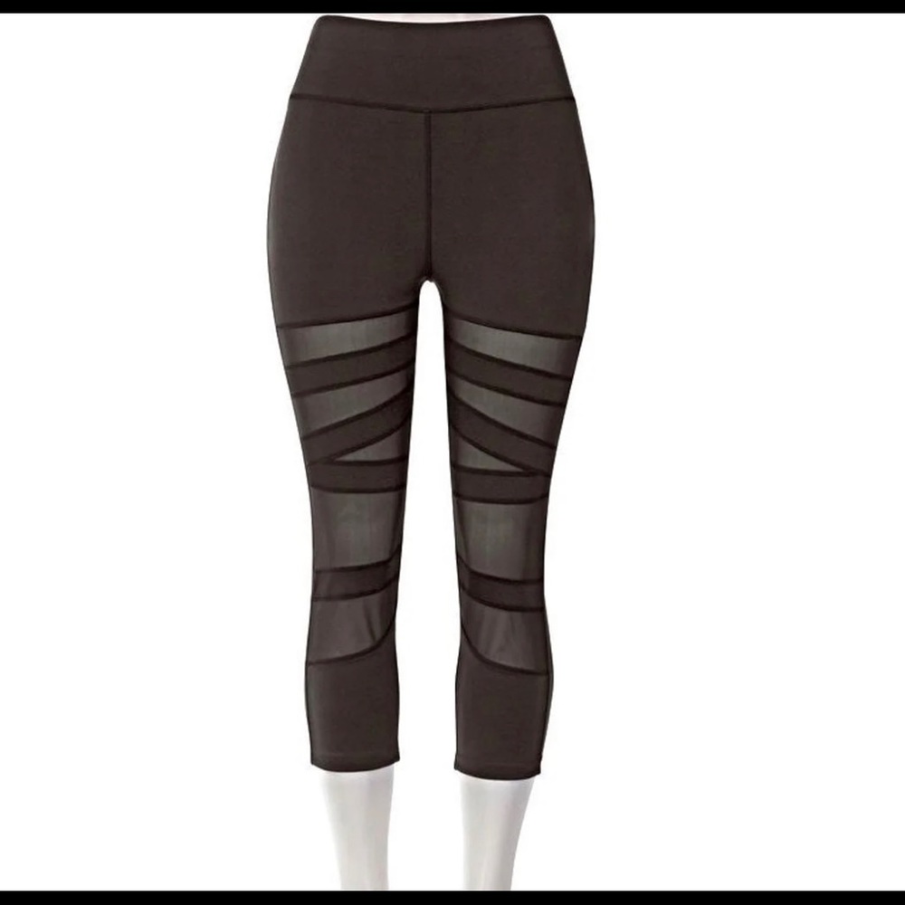 Pop fit crop active wear 2x
